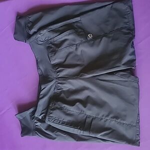 W123 black jogger scrubs